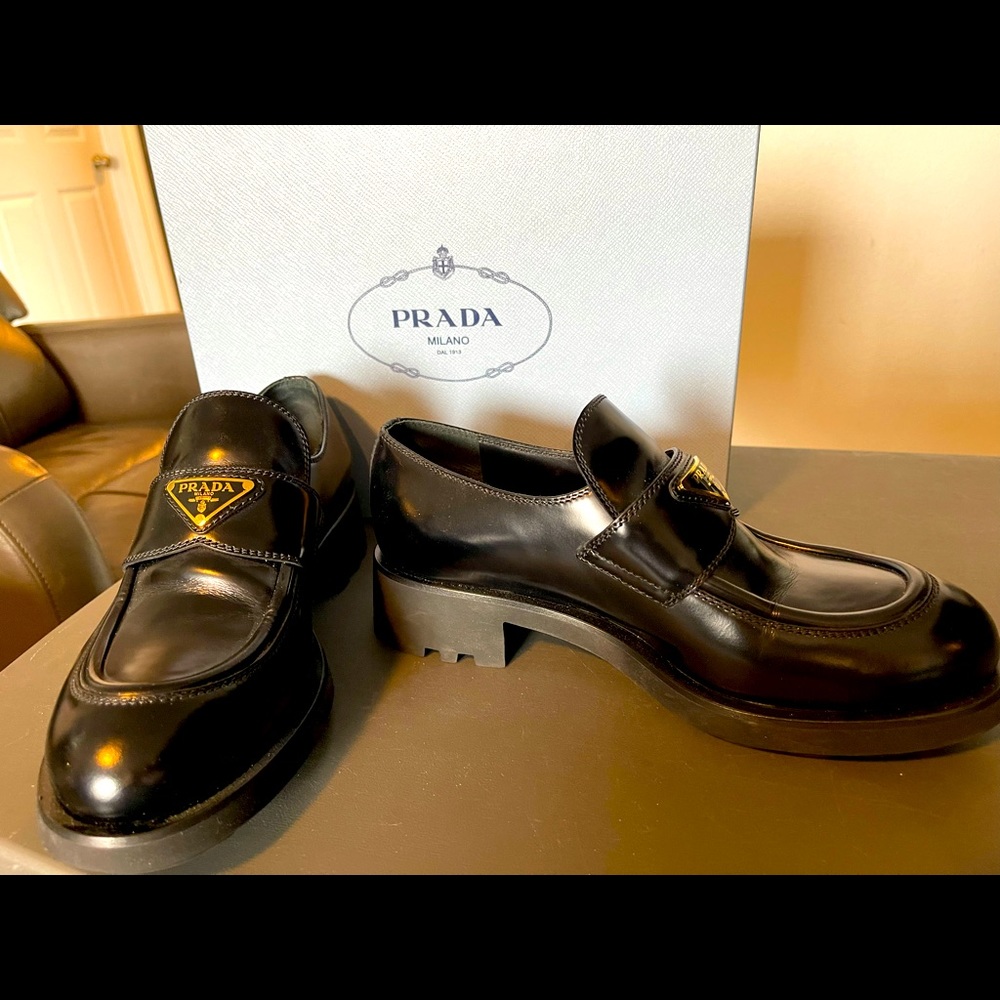 Prada 40mm Moccasin Creepers